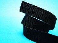 Obrázek zboží: Bavlněný popruh šíře 30 mm, černý