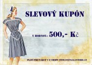 Obrázek zboží: Slevový kupón na nákup v hodnotě 500,- Kč