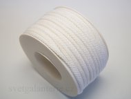 Obrázek zboží: Bavlněná šňůra 4,2 mm - bílá, černá