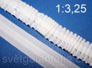 Obrázek zboží: Záclonová stuha pravidelná 30mm