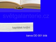 Obrázek zboží: Kapitálek, paspule 14mm, bílá